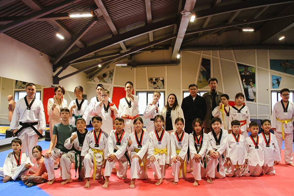 KTF VICE-PRESIDENTS PARTICIPATED IN THE PRESENTATION OF THE BLACK BELT TO THE PARA TAEKWONDO ATHLETE