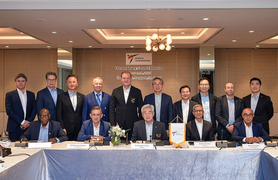 THE WORLD TAEKWONDO COUNCIL MEETING WAS HELD IN THAILAND